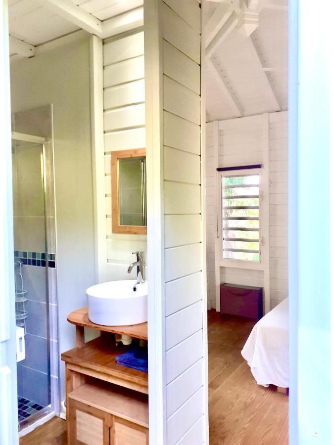 Le Surf Lodge, Chambre Avec Vue Mer Dans Un Ecrin De Verdure Deshaies Kültér fotó